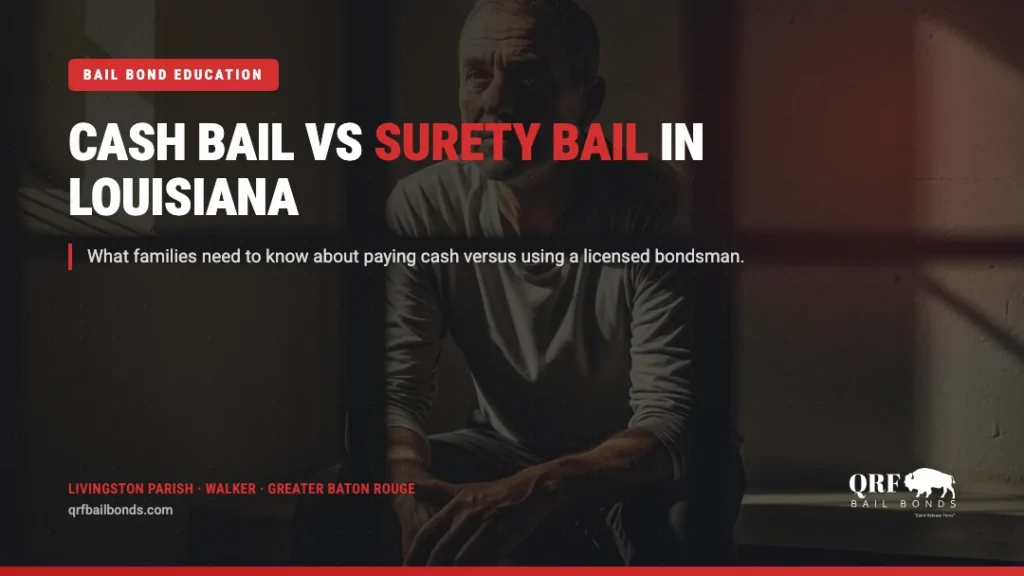 Man sitting in a holding cell