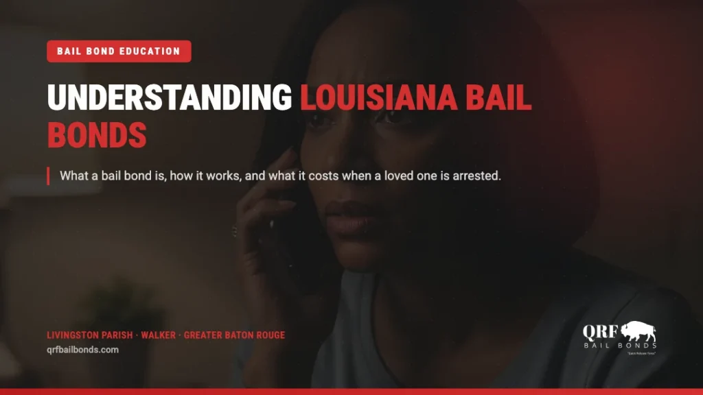Louisiana mother taking a late-night phone call